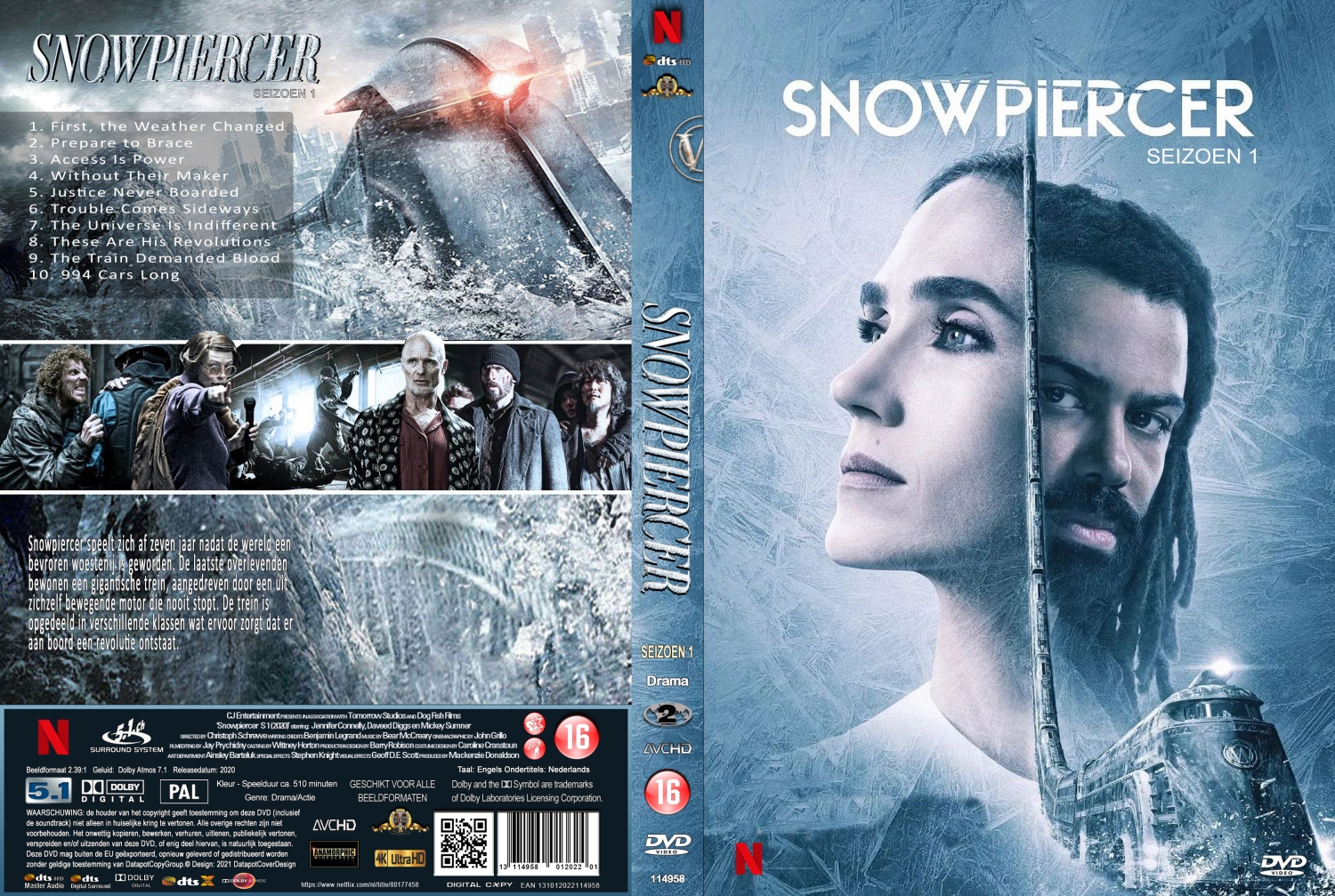 snowpiercer s1 (2020) DVD Cover