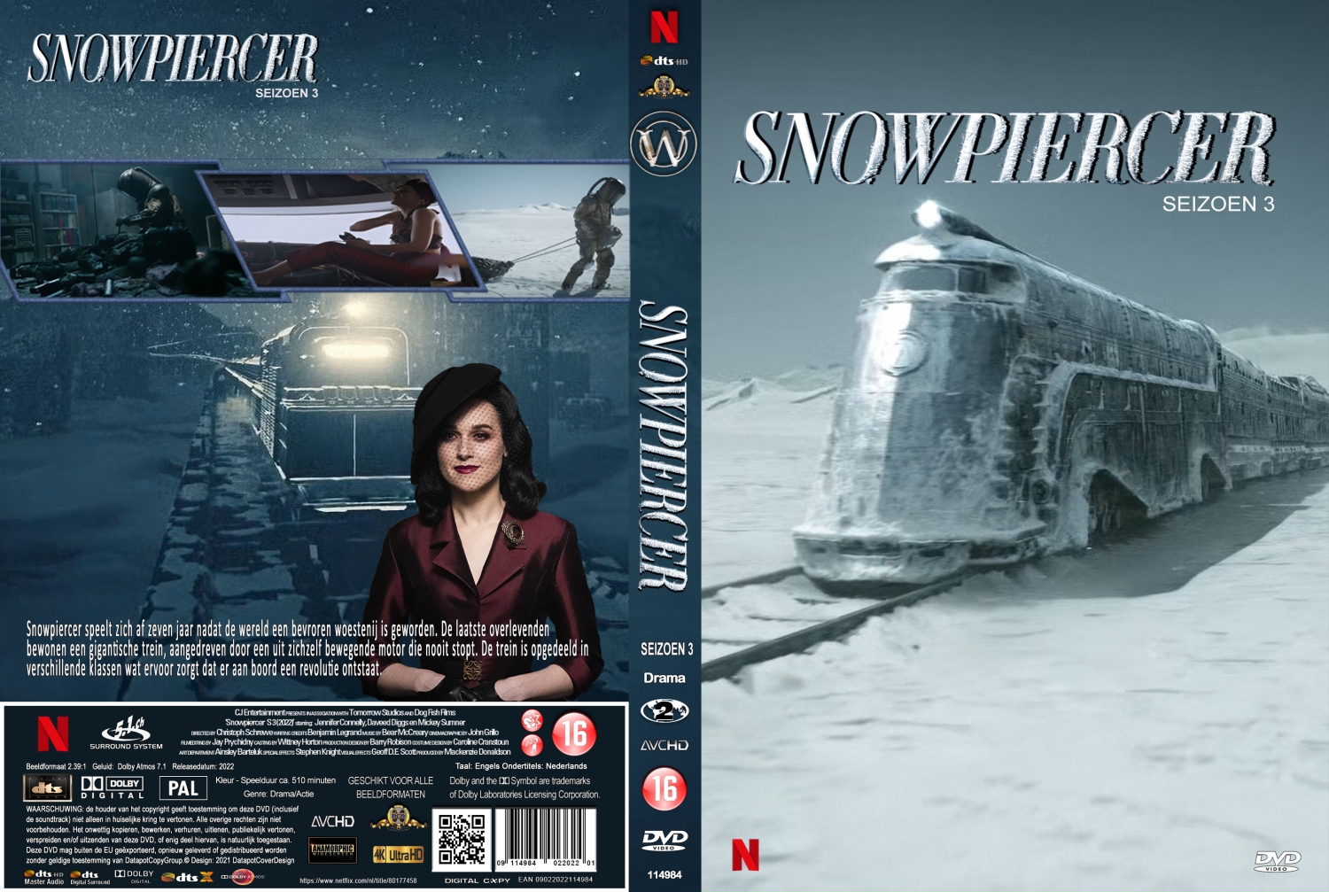 snowpiercer s3 (2022) DVD Cover