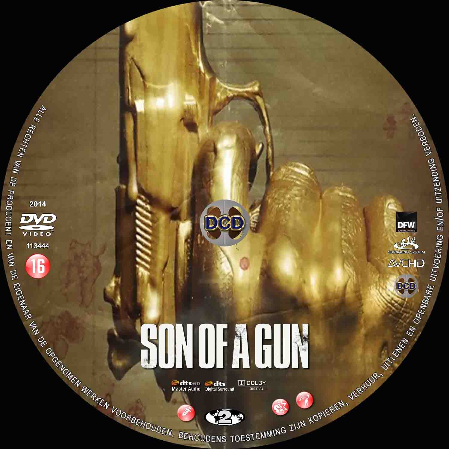 son of a gun (2014) DVD Cover CD
