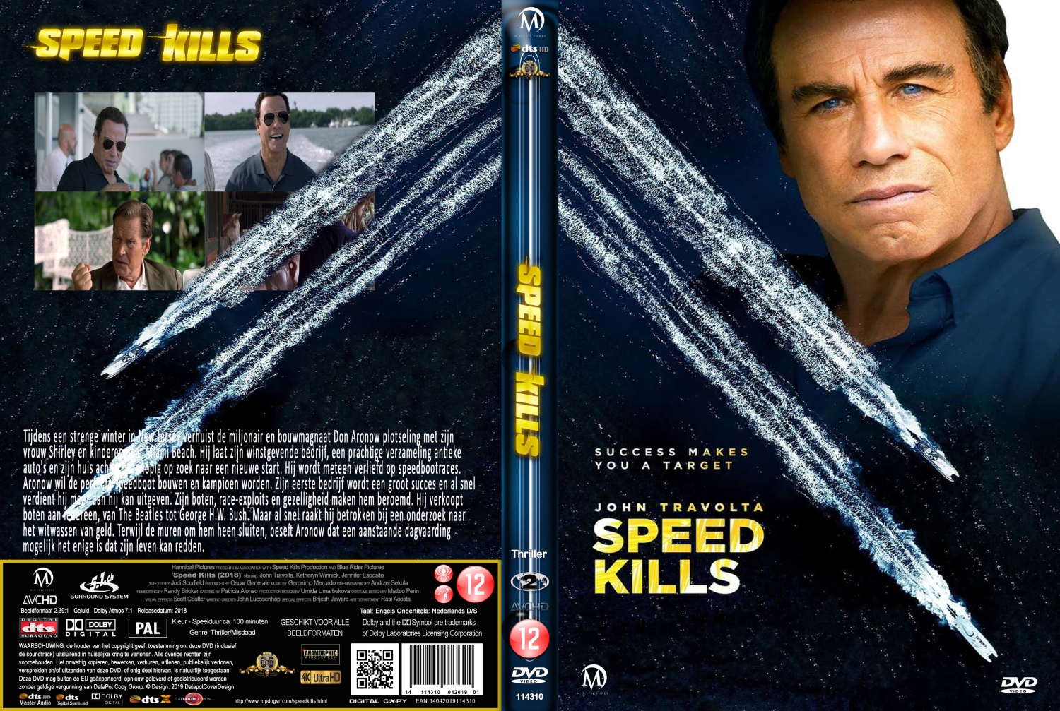 speed kills (2018) DVD Cover