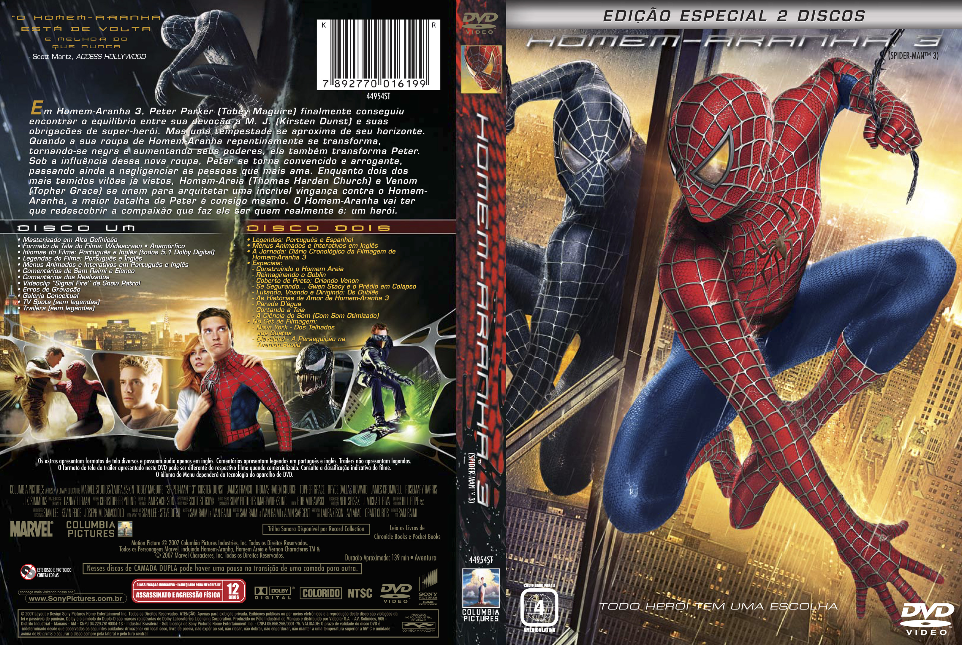 spiderman 3 2disc brz 