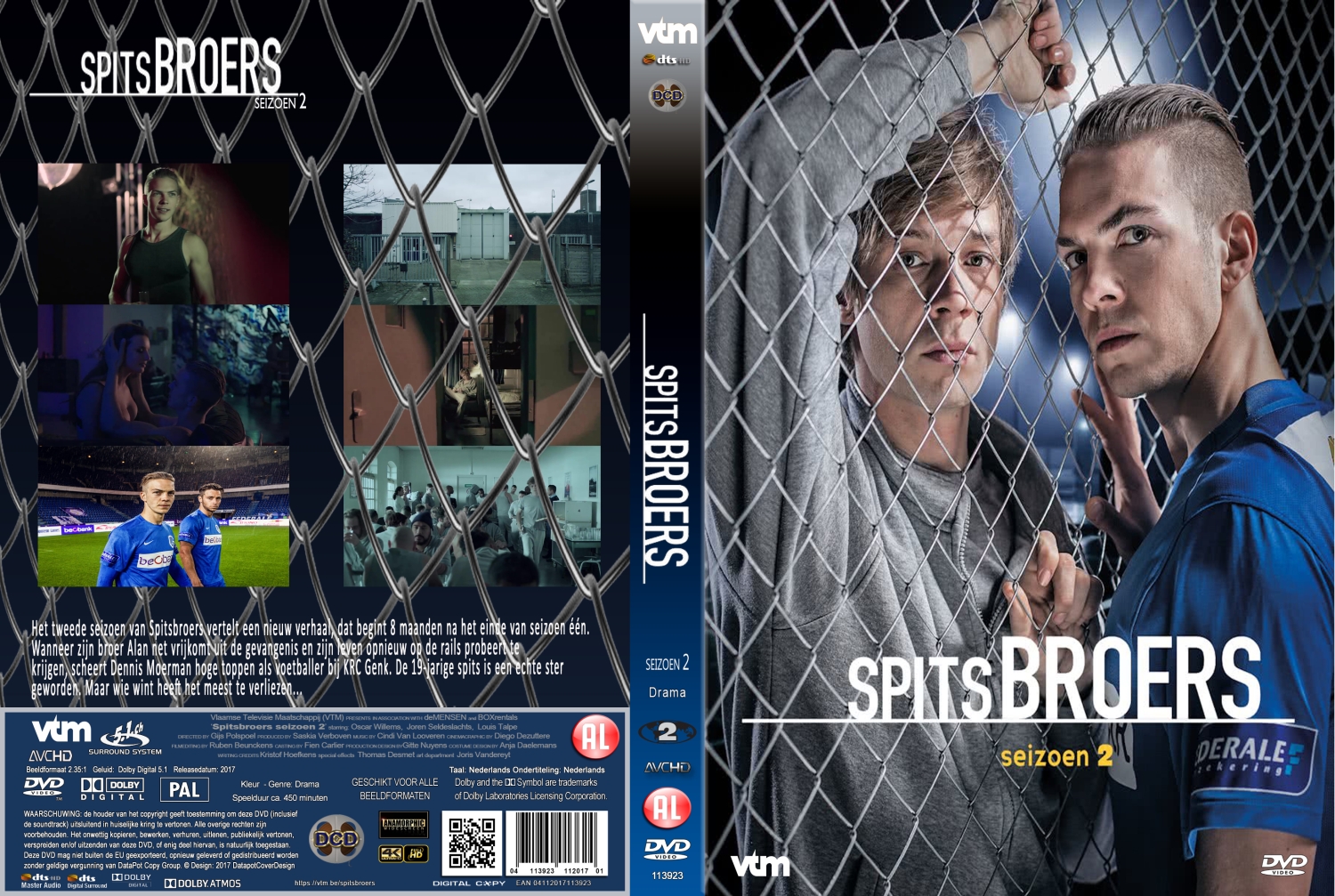 spitsbroers s2 (2017) DVD Cover