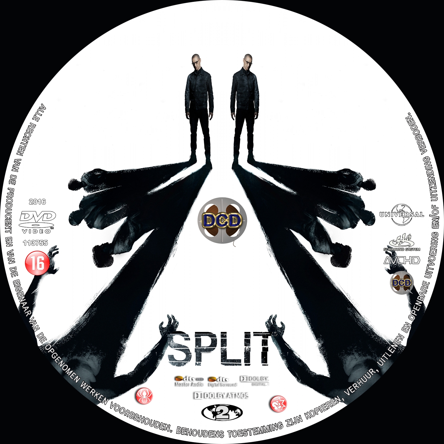 split (2016) DVD Cover CD2