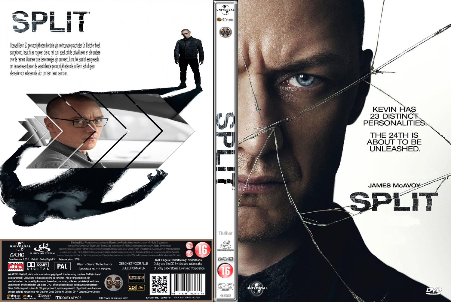 split (2016) DVD Cover2