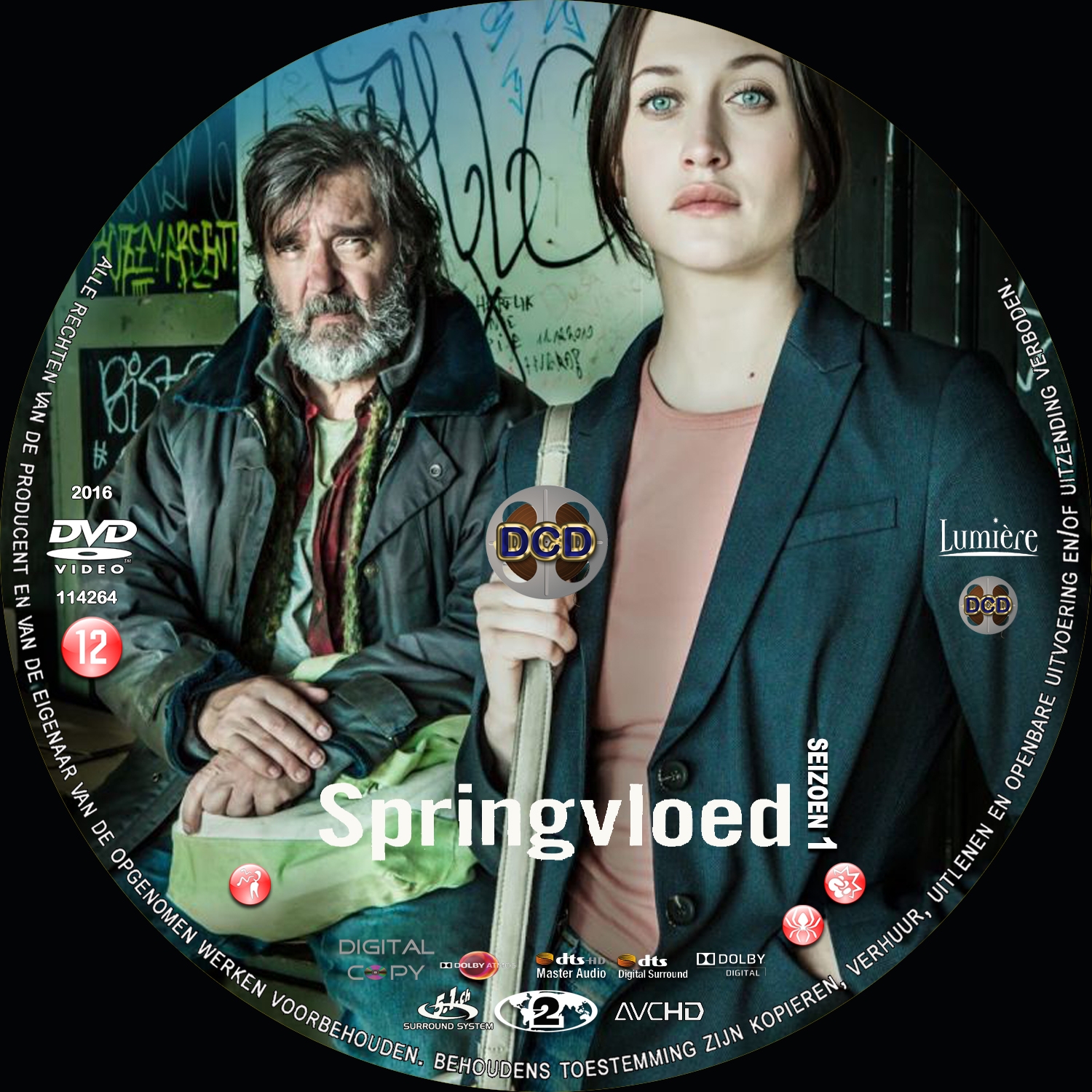 springvloed s1 (2016) DVD Cover CD