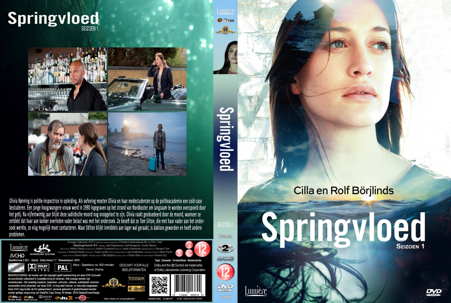 springvloed s1 (2016) DVD Cover