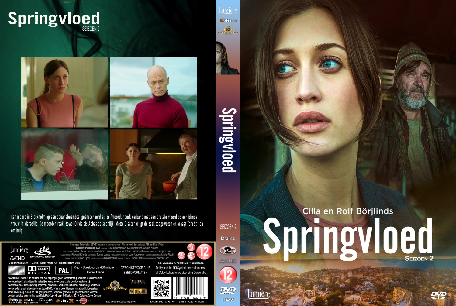 springvloed s2 (2018) DVD Cover