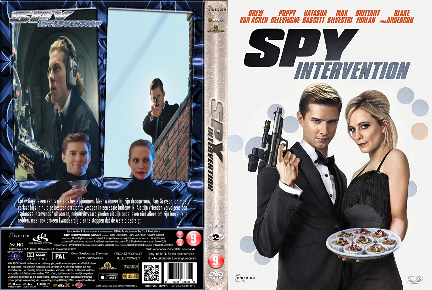spy intervention (2020) DVD Cover