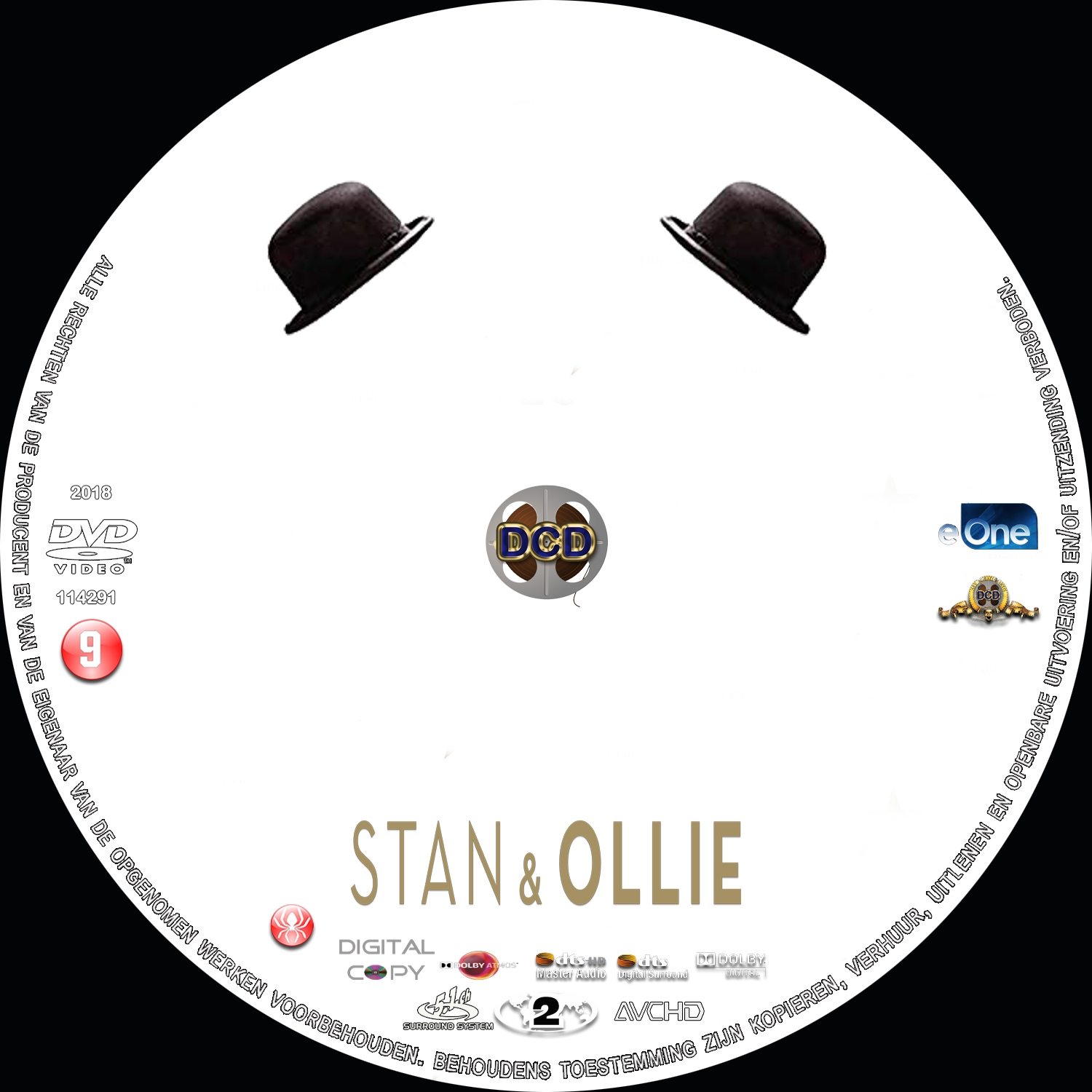 stan en ollie (2018) DVD Cover CD
