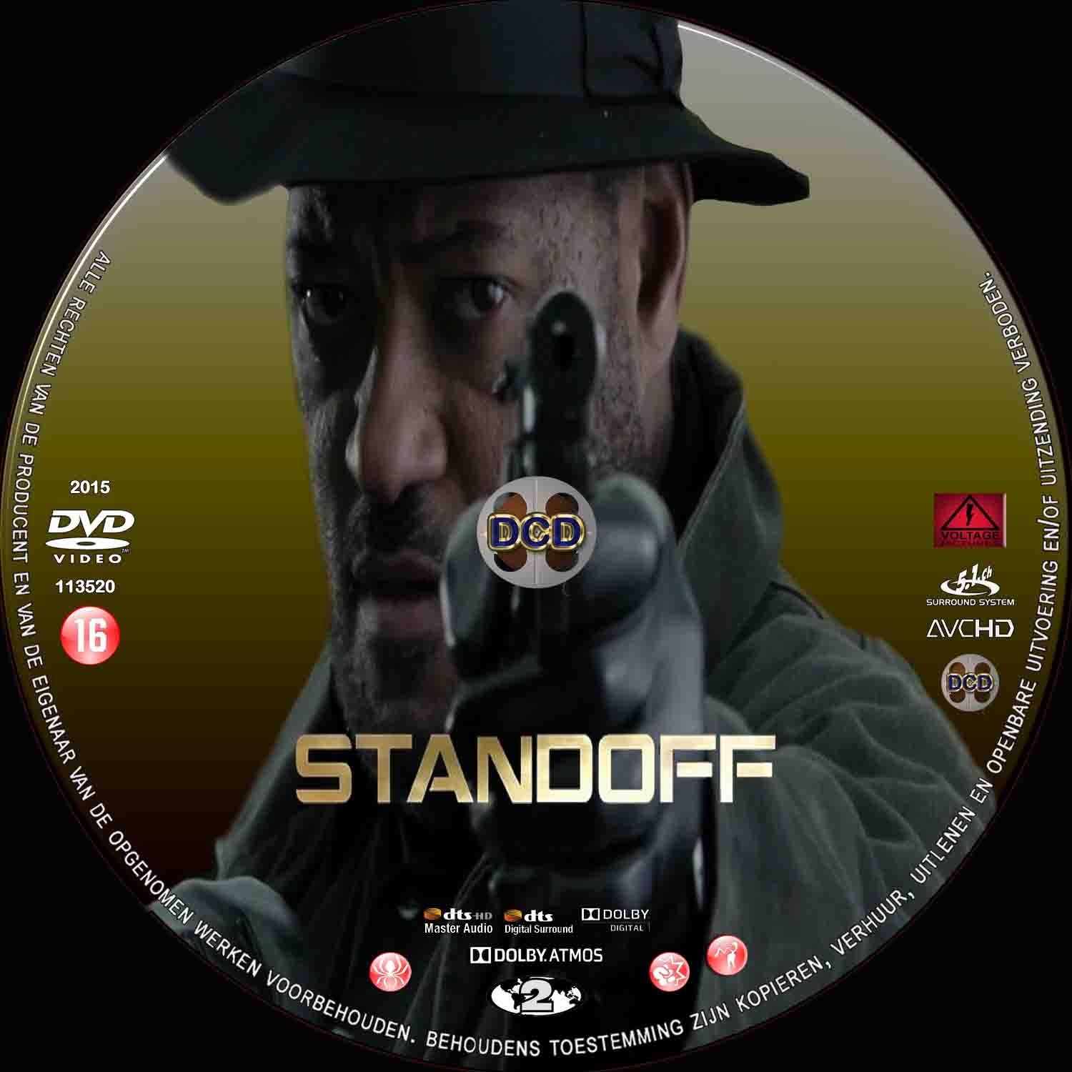 standoff (2016) DVD Cover CD