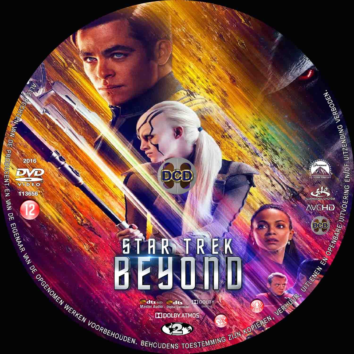 star trek beyond (2016) DVD Cover CD
