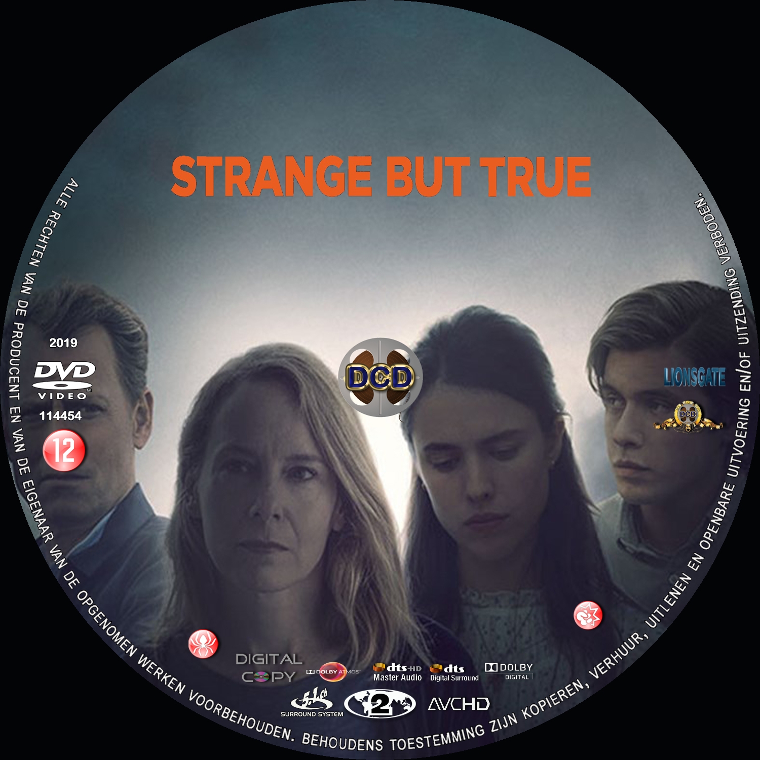 strange but true (2019)  DVD Cover CD
