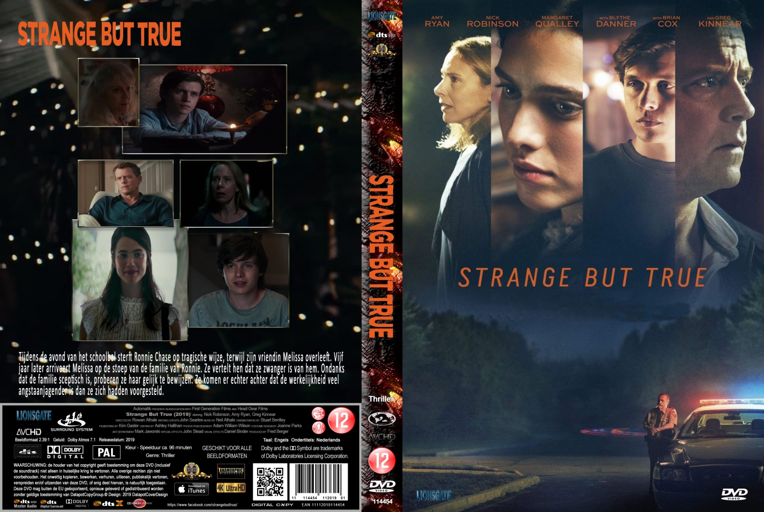 strange but true (2019)  DVD Cover