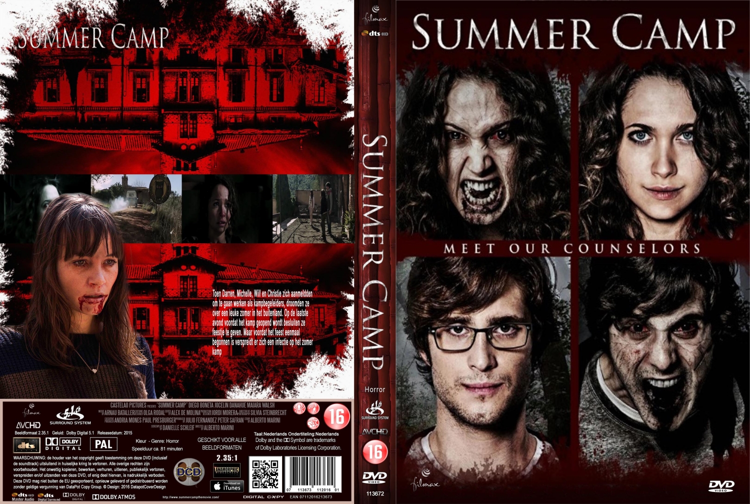 summer camp (2015) DVD Cover