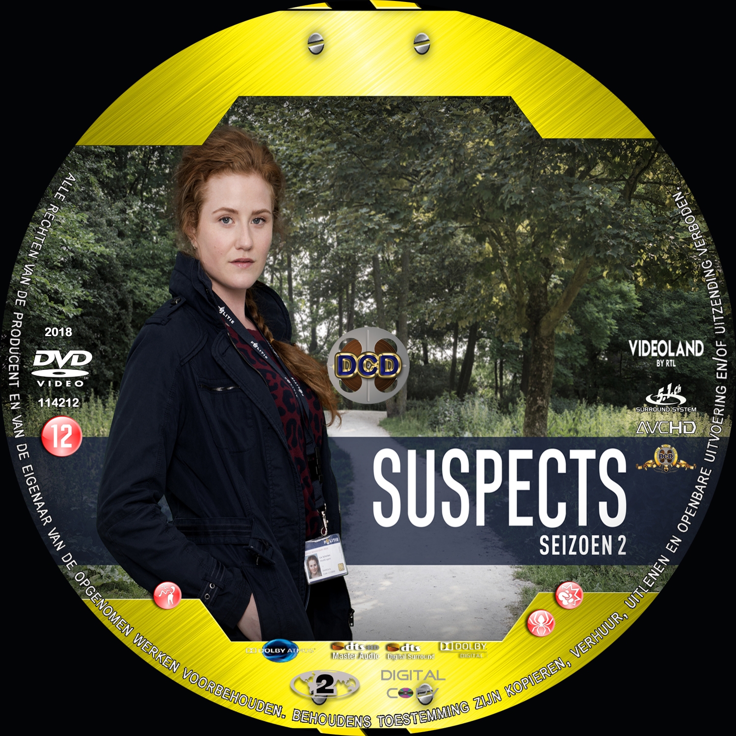 suspects s2 (2018) DVD Cover CD