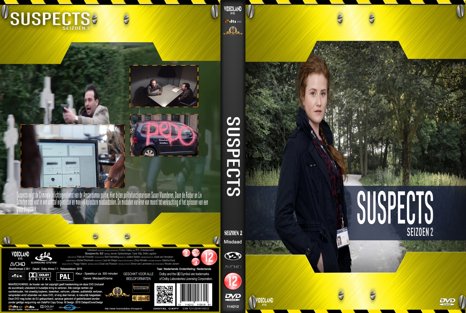 suspects s2 (2018) DVD Cover