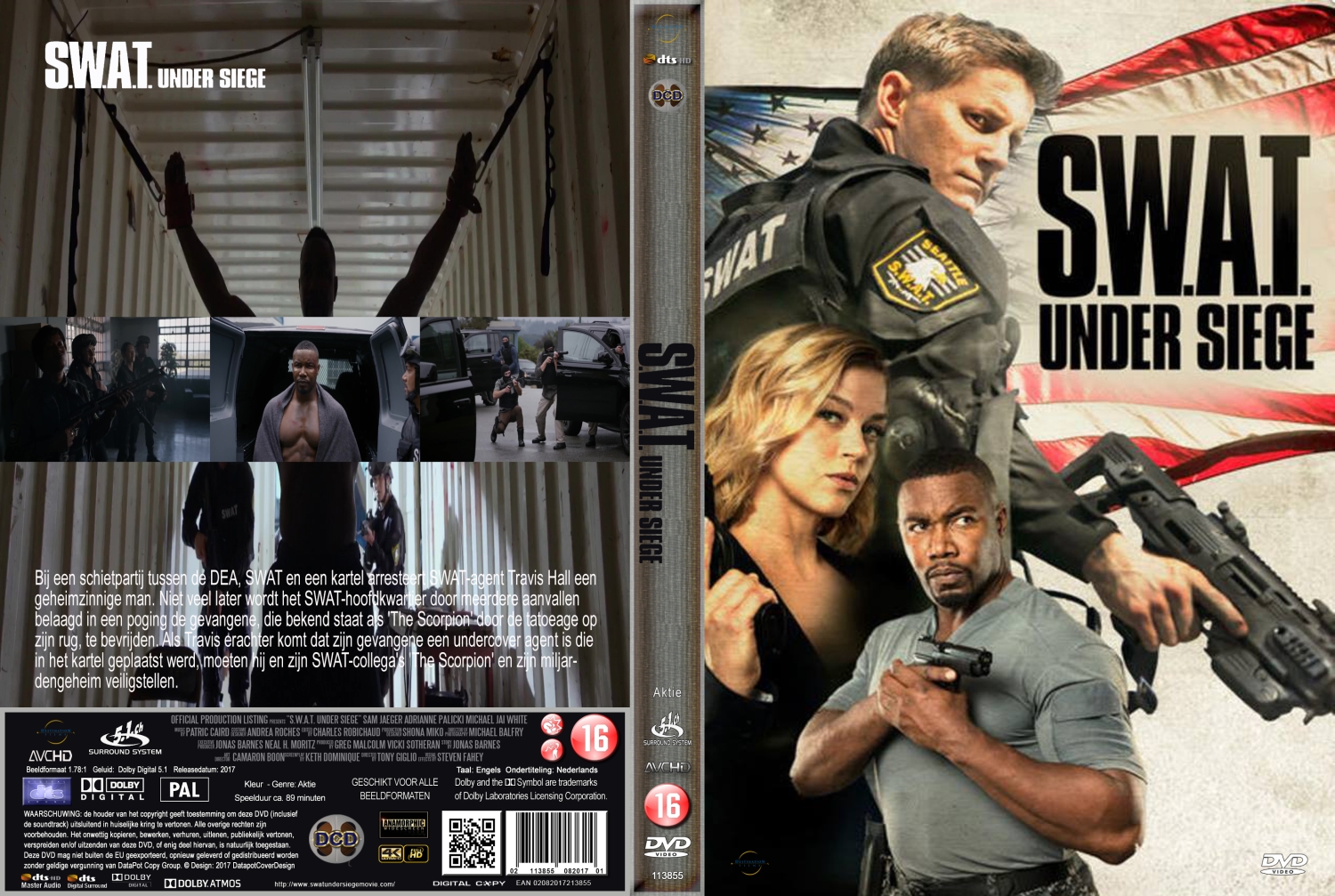 swat under siege (2017) DVD Cover