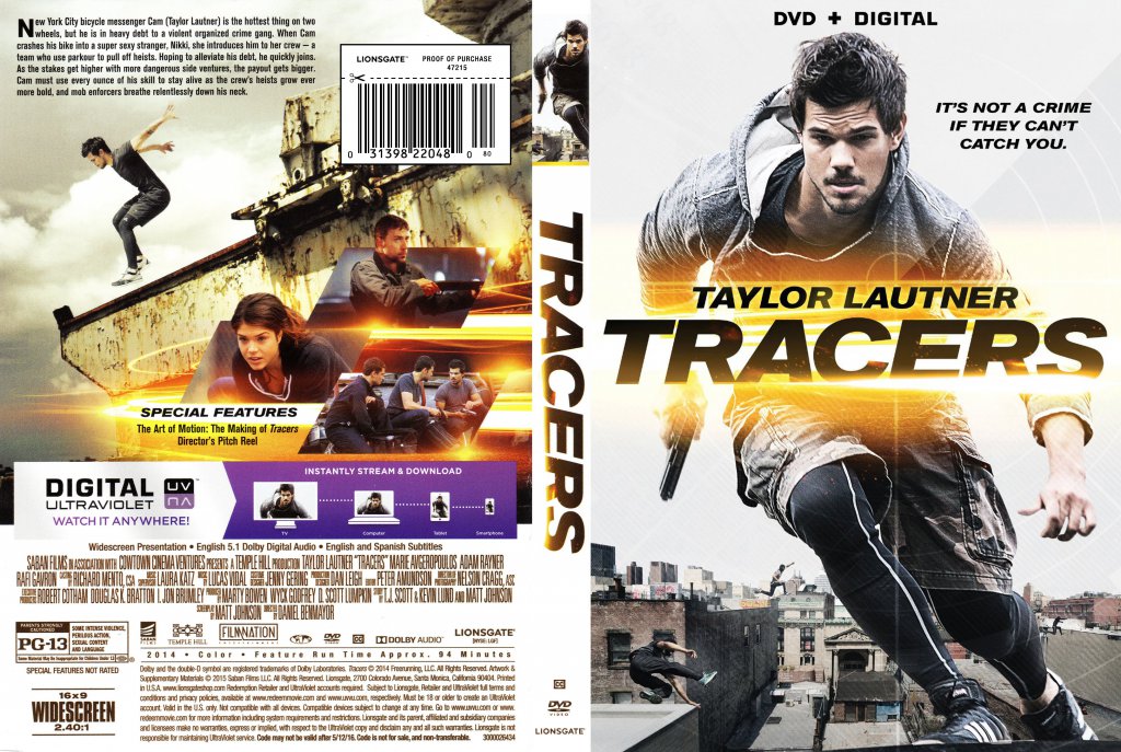 TRACERS DVD COVER POYZEN
