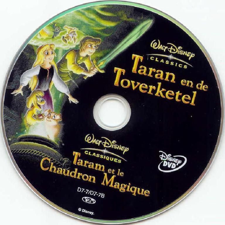 Taran En De Toverketel DVD CD | DVD Covers | Cover Century | Over 1.000 ...