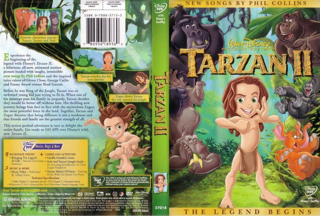 tarzan special edition dvd cover