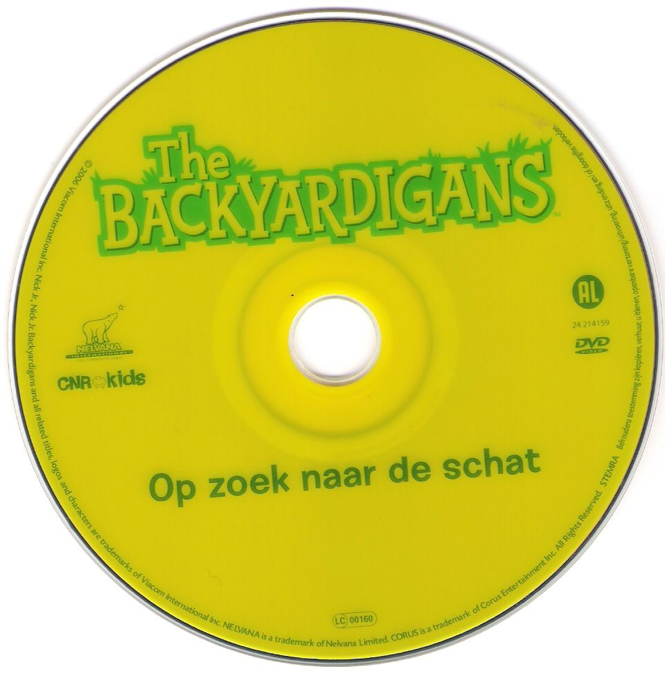 The Backyardigans Op Zoek Naar De Schat DVD CD | DVD Covers | Cover ...