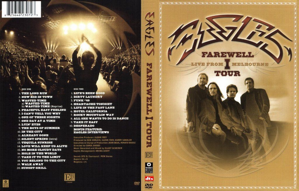 EAGLES FAREWELL 1 TOUR 2003 非売品DVD Eagles Farewell 1 Tour Live From Melbourne DVD US | DVD Covers