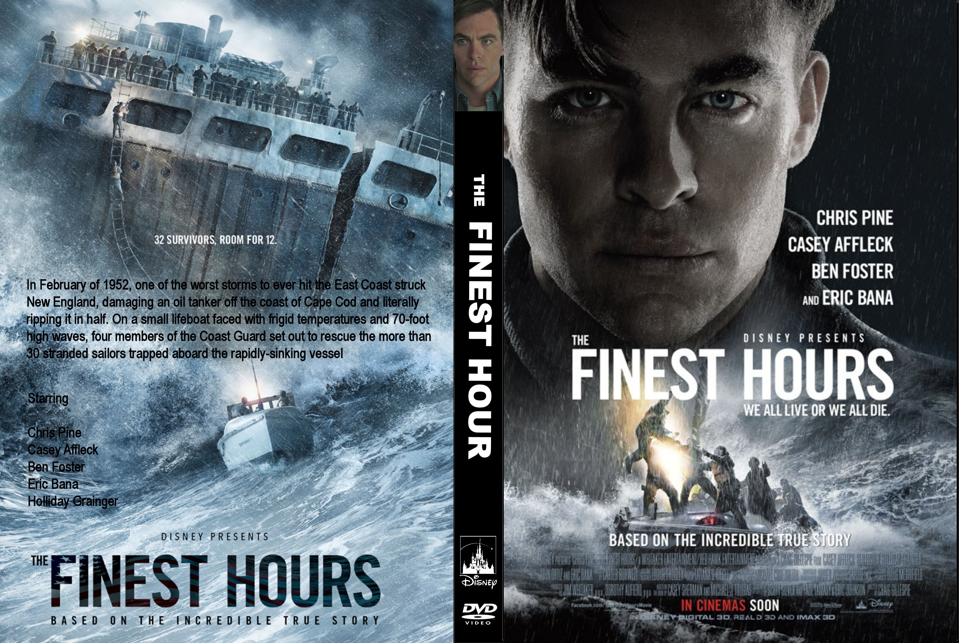 The Finest Hours 2016 R0  Cover label 1
