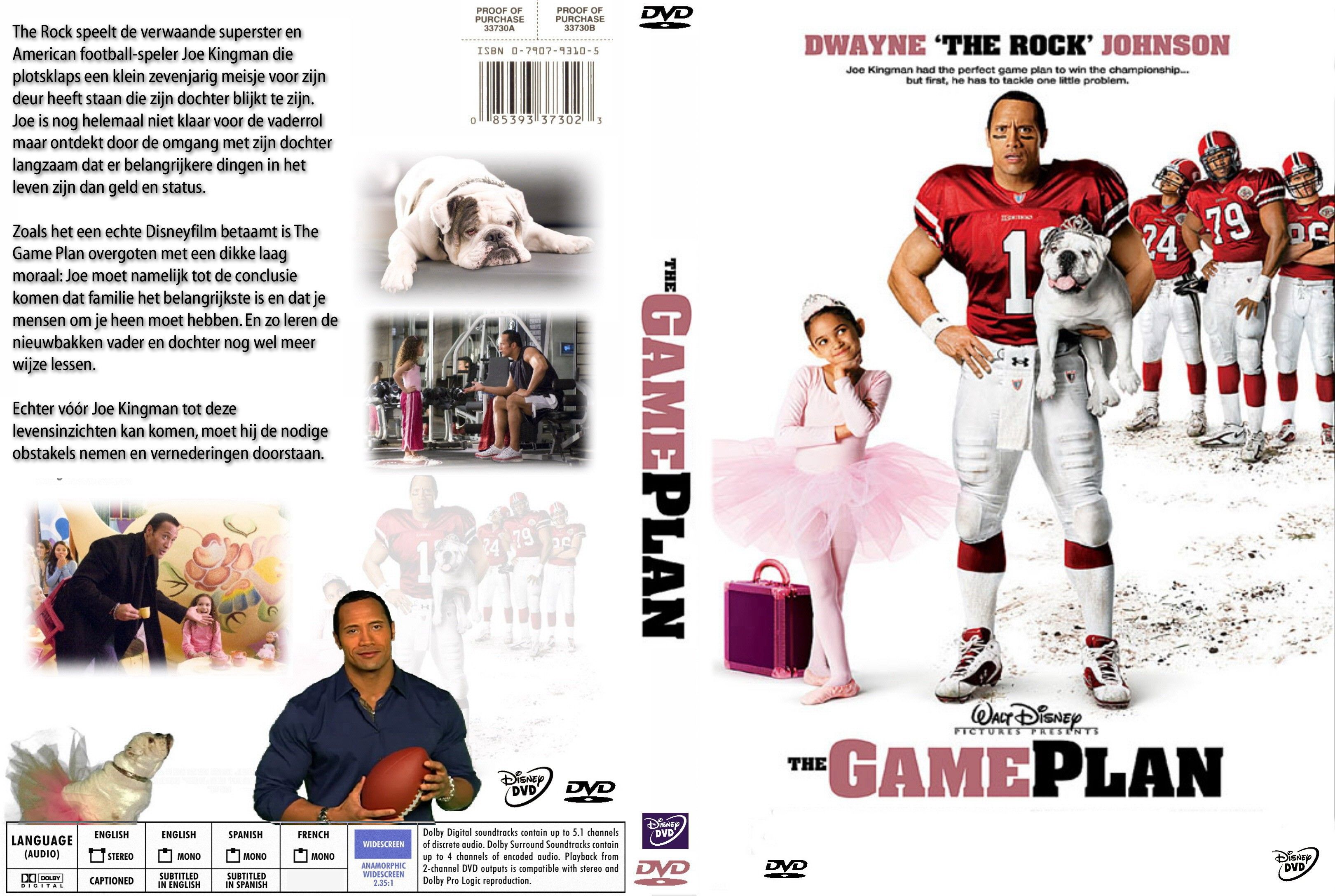The Game Plan DVD NL CUSTOM | DVD Covers | Cover Century | Over 1.000. ...