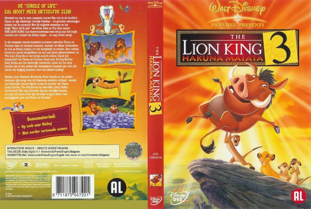 Lion King 3 DVD | DVD Covers | Cover Century | Over Album Art covers for free