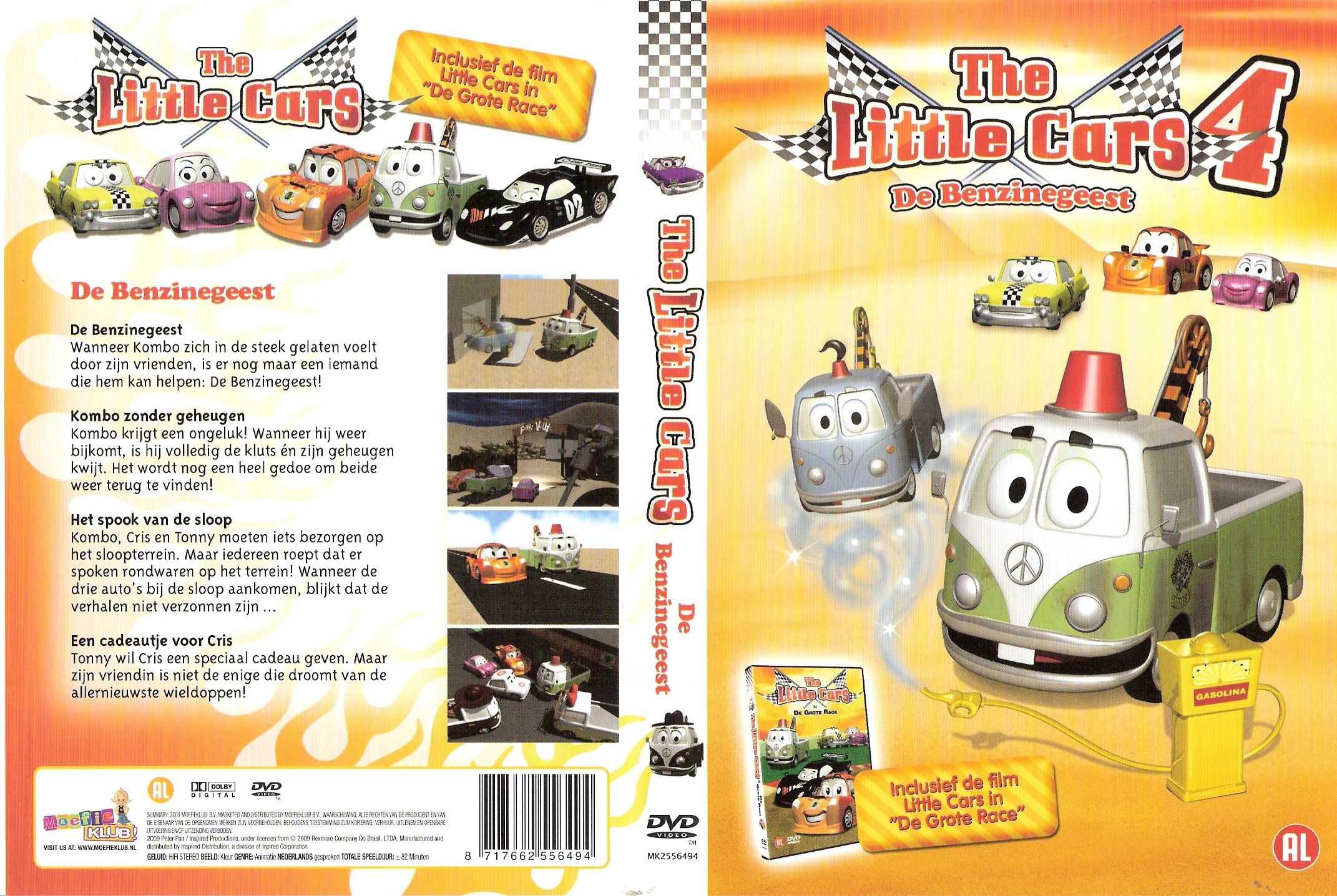 The Little Cars Vol. 04 De Benzinegeest DVD NL