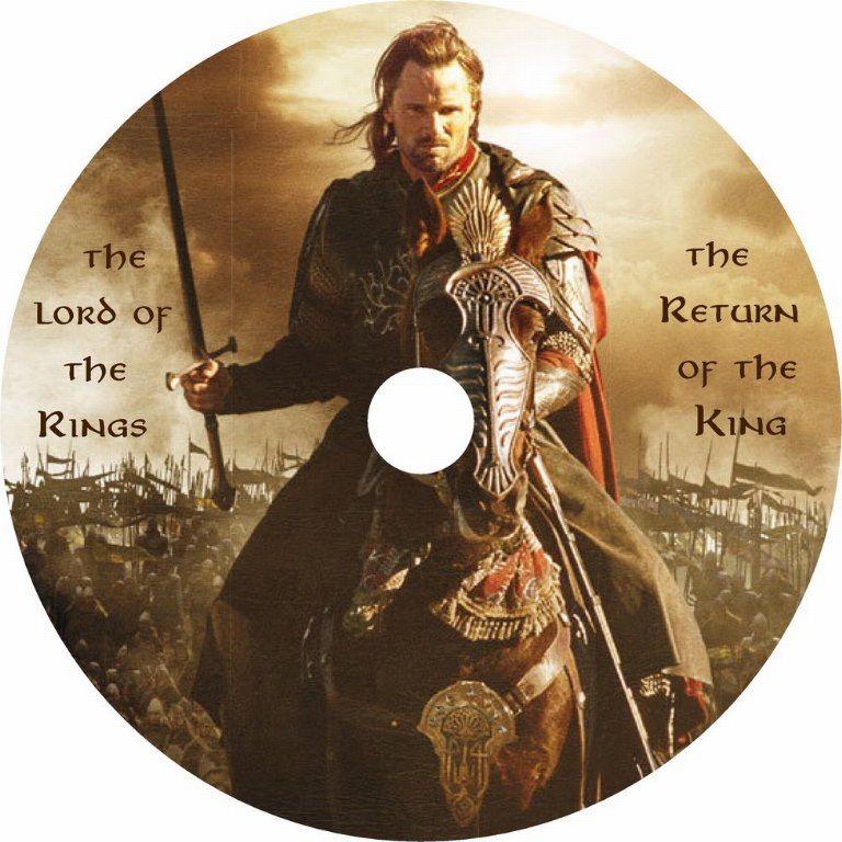 The Lord Of The Rings The Return Of The King DVD CD