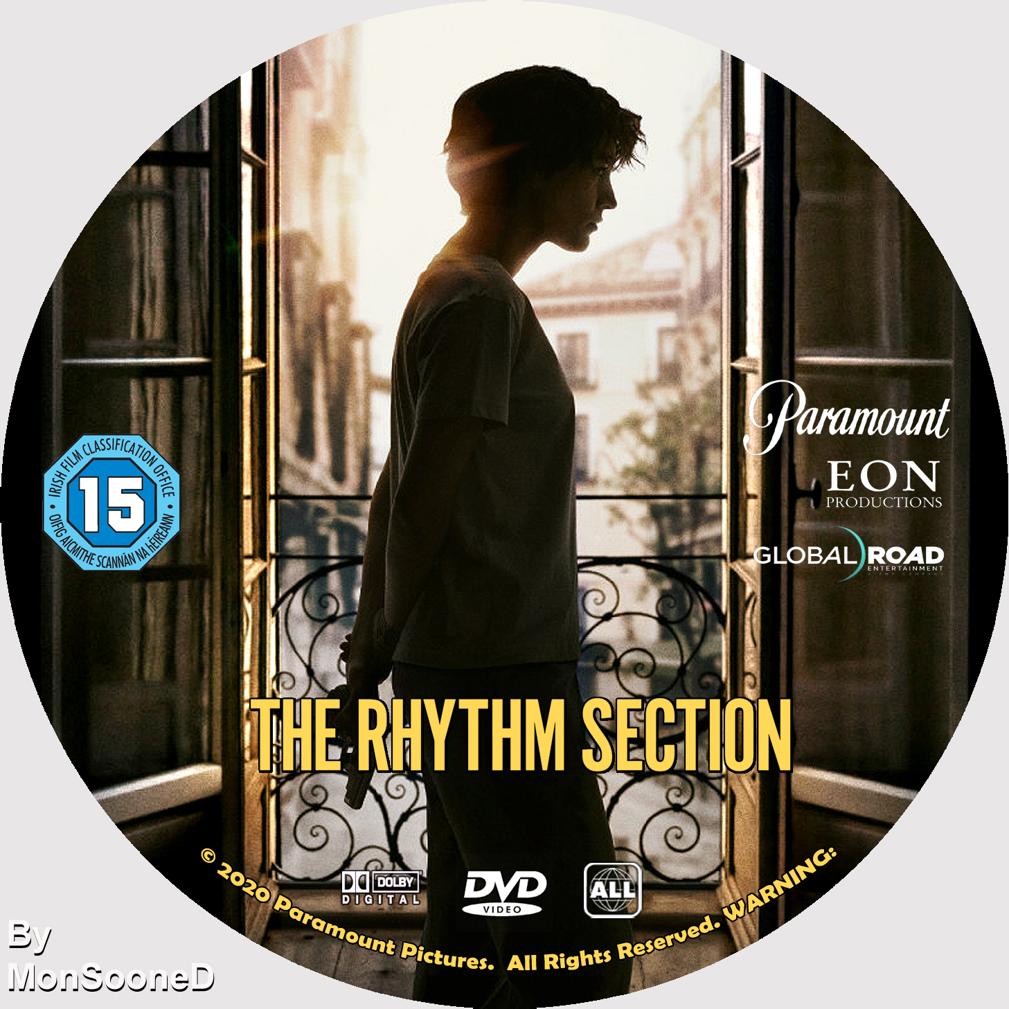 The Rhythm Section 2020 Dvd Disc 
