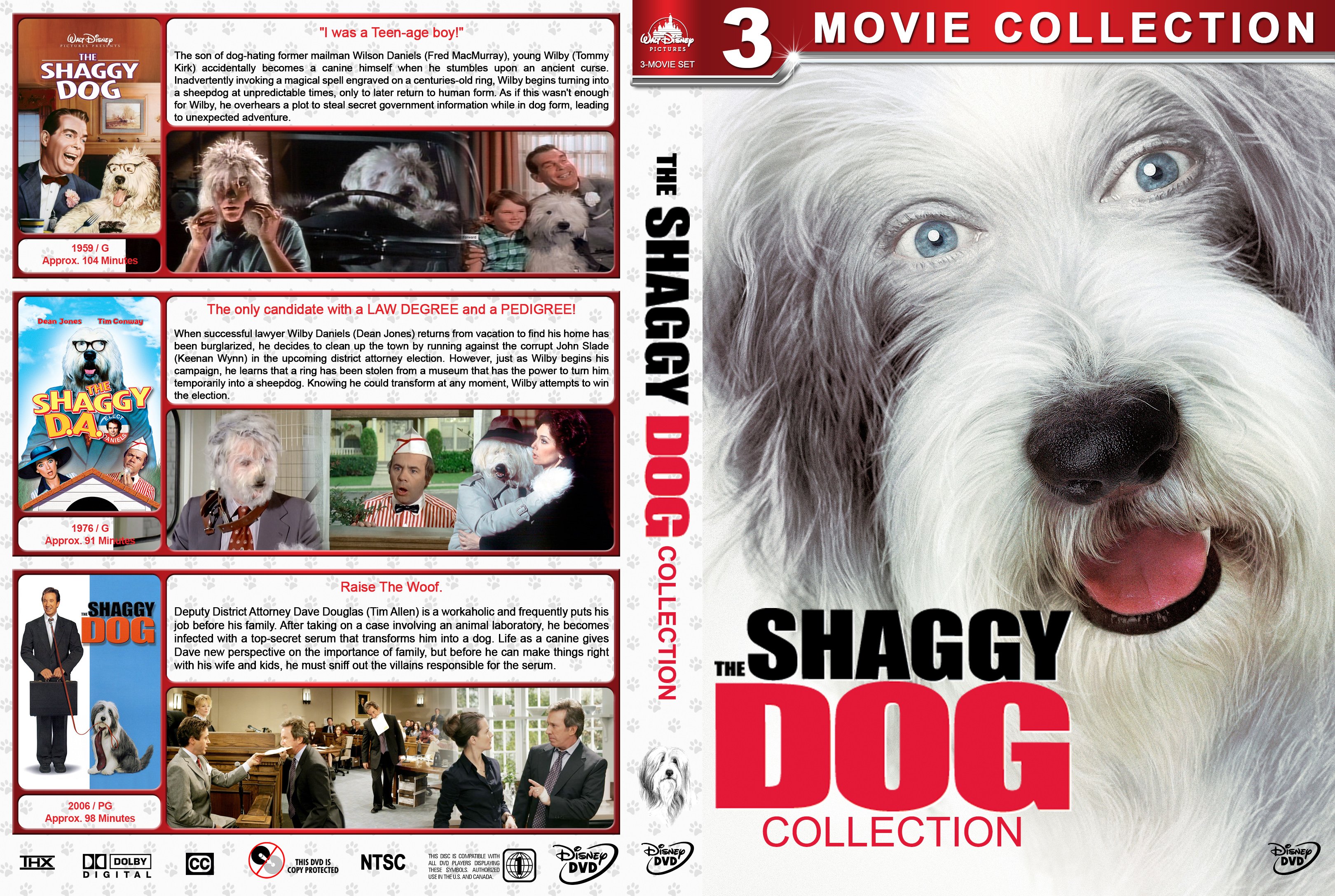 The Shaggy Dog Collection 1959 2006 Covers