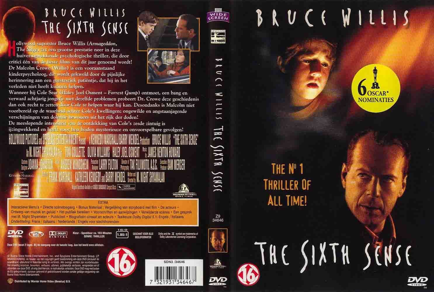 The Sixth Sense DVD NL
