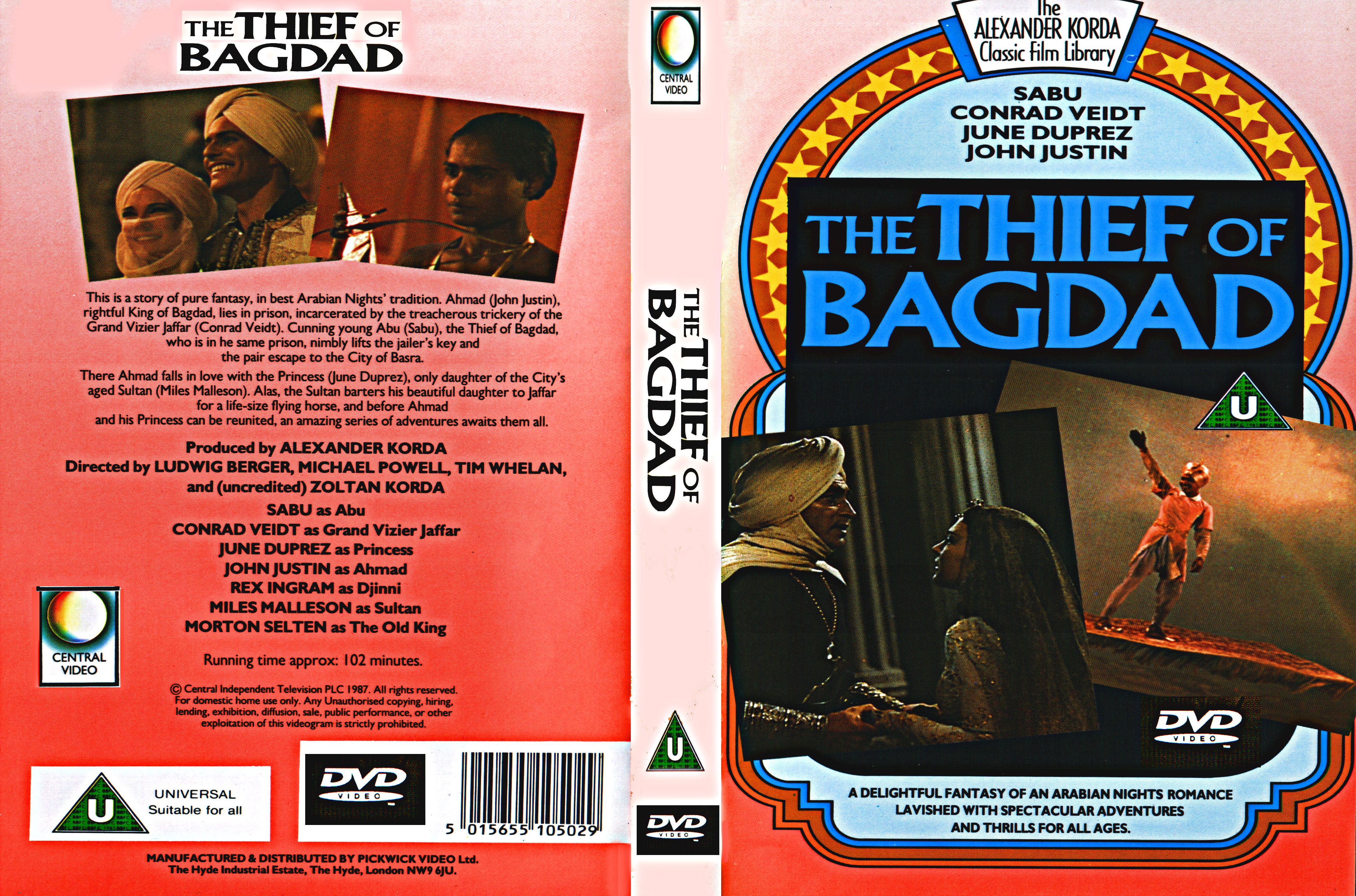 The Thief Of Bagdad DVD US4