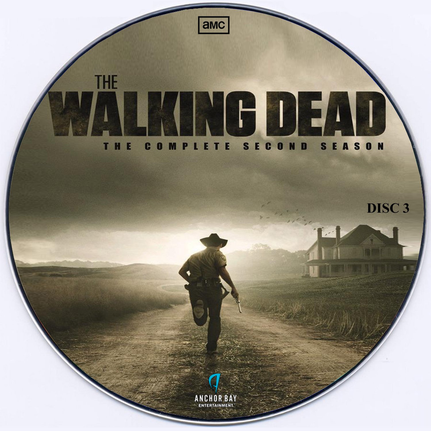 The Walking Dead 2011 Season 2 CD Labels