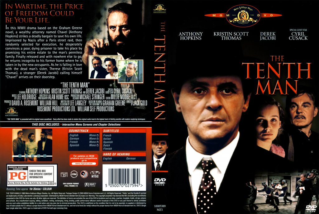 The Tenth Man 1988 converted cover