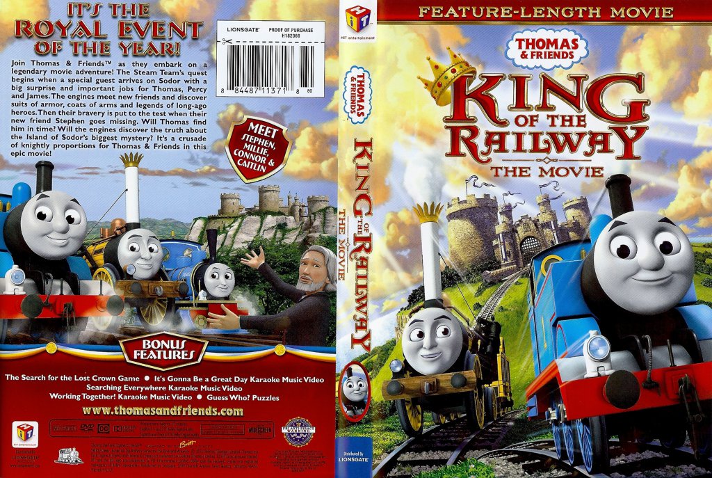 Thomas Friends King Of The Railway 2013 Scanned Cover DVD Covers thomas-friends-king-of-the-railway-2013-scanned-cover-dvd-covers