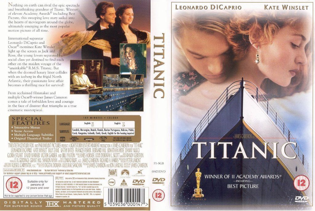 Titanic DVD US