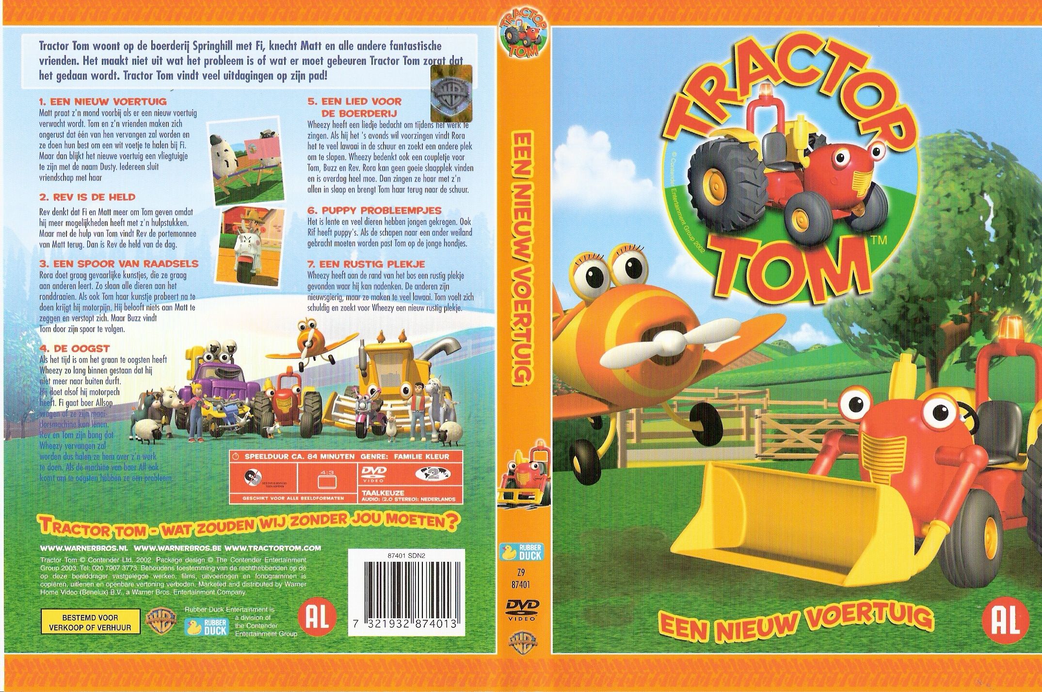 Tractor Tom Nieuw Voertuig DVD NL