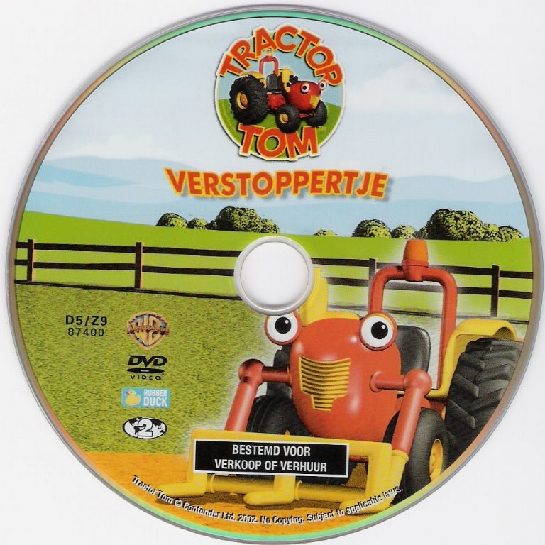 Tractor Tom Verstoppertje DVD CD