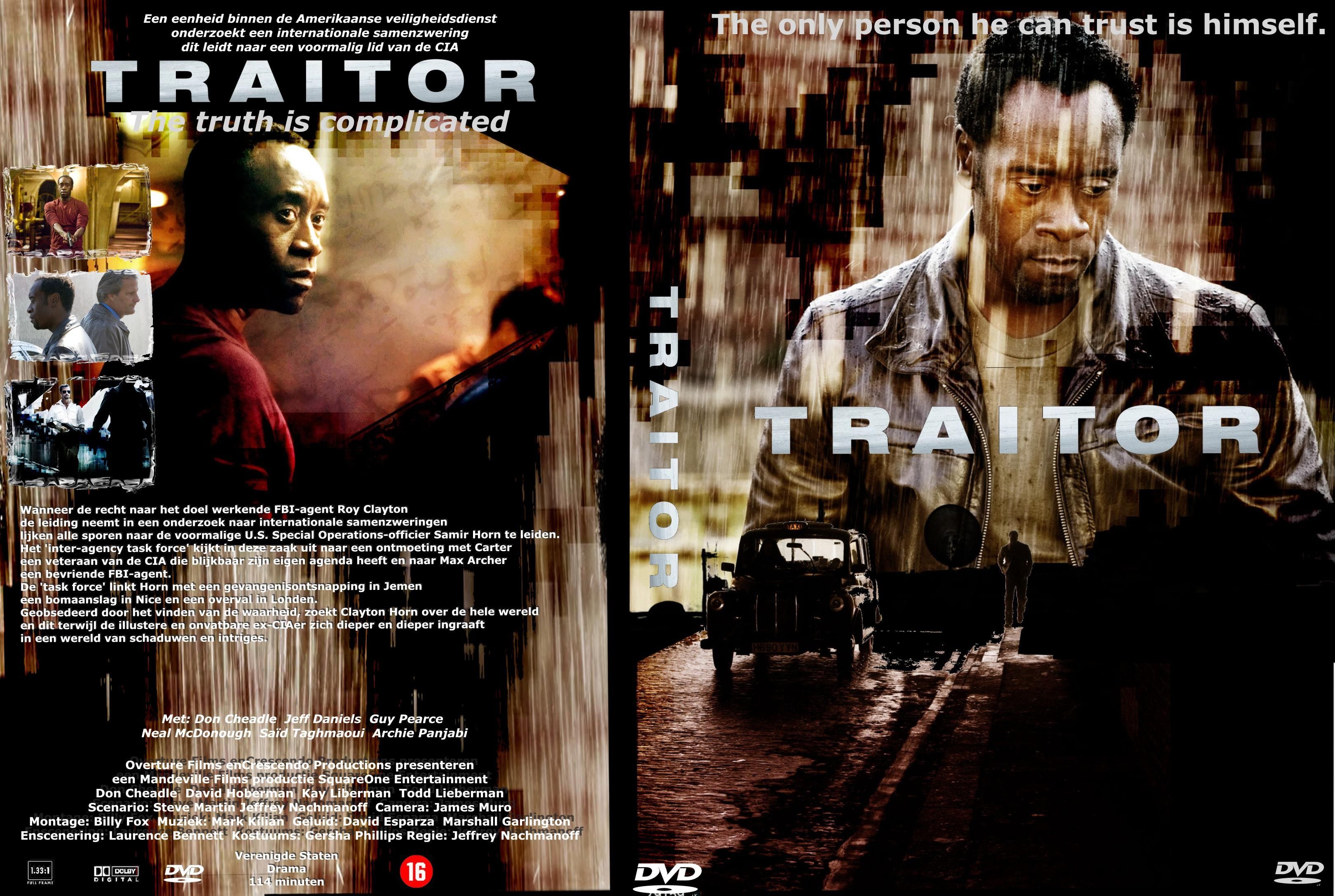 Traitor DVD NL CUSTOM