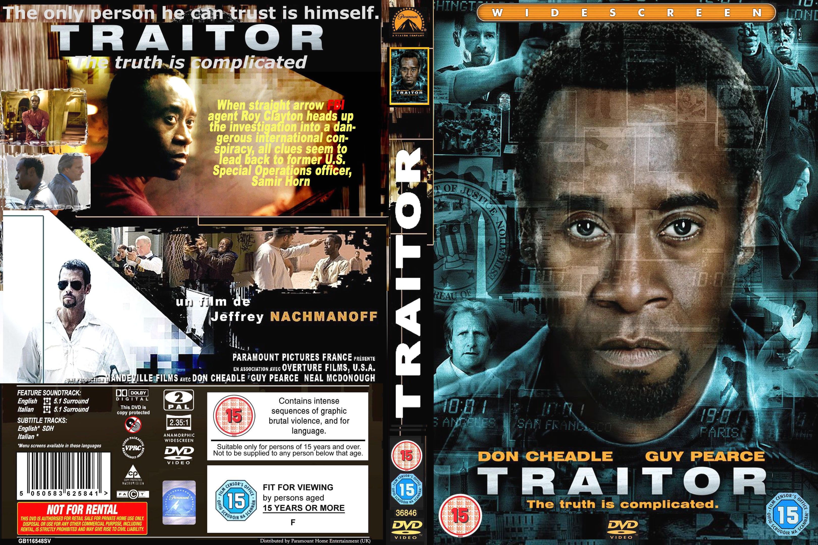 Traitor DVD US