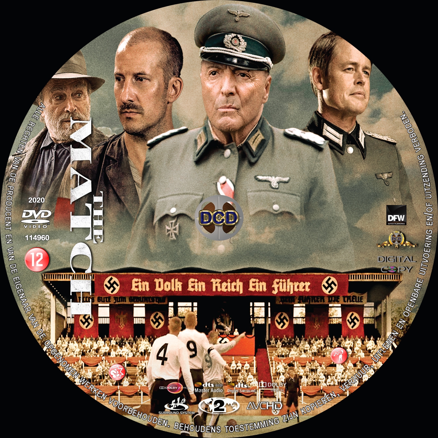 the match (2021) DVD Cover CD