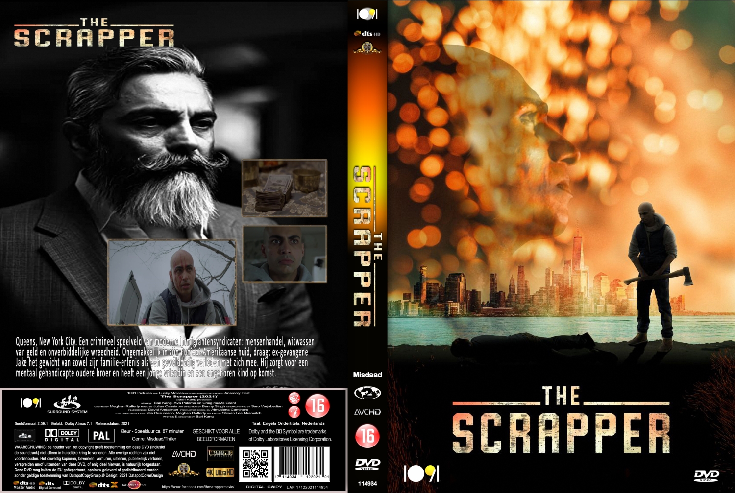 the scrapper(2021) DVD Cover