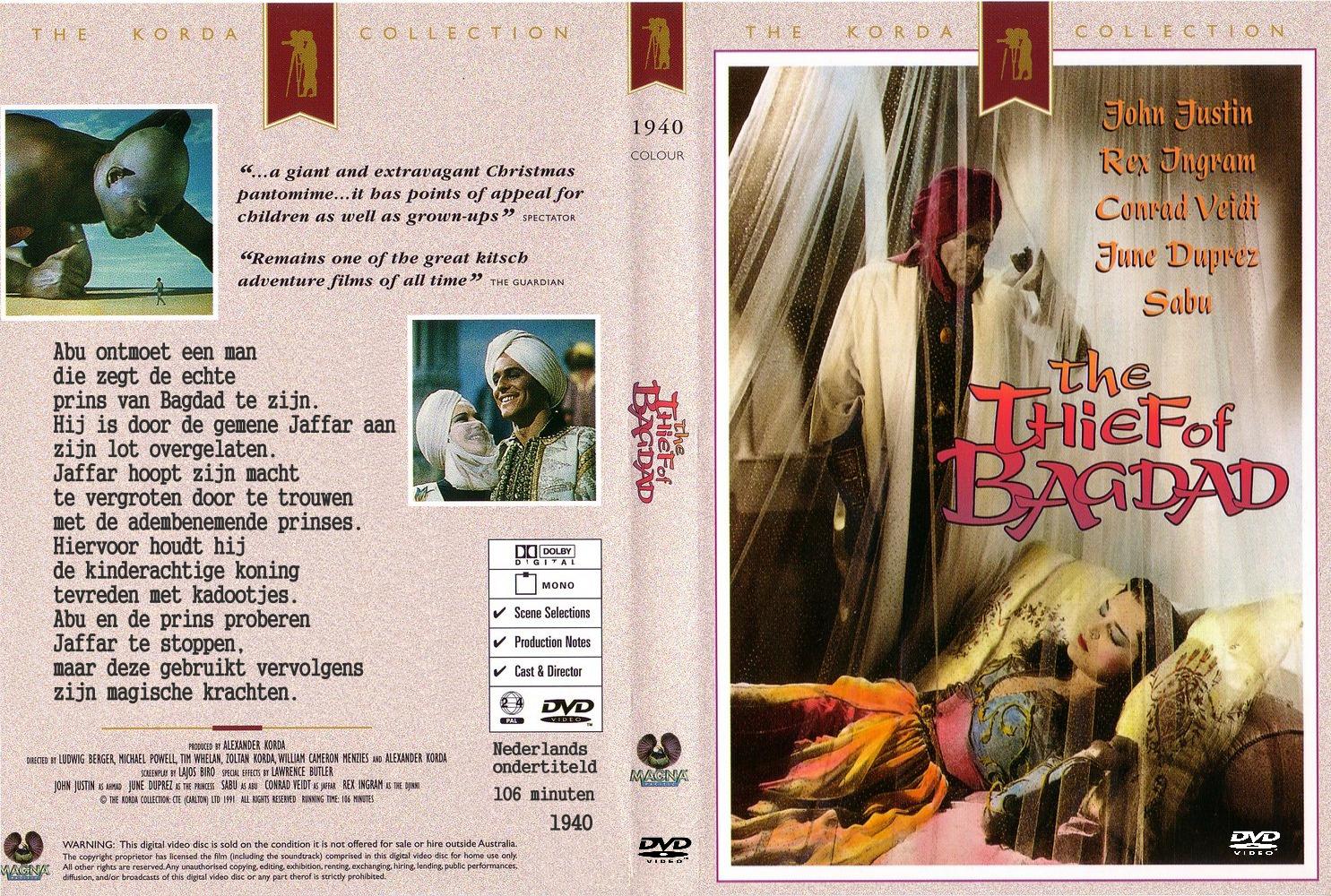 the thief of bagdad 1940 r1 dutch custom