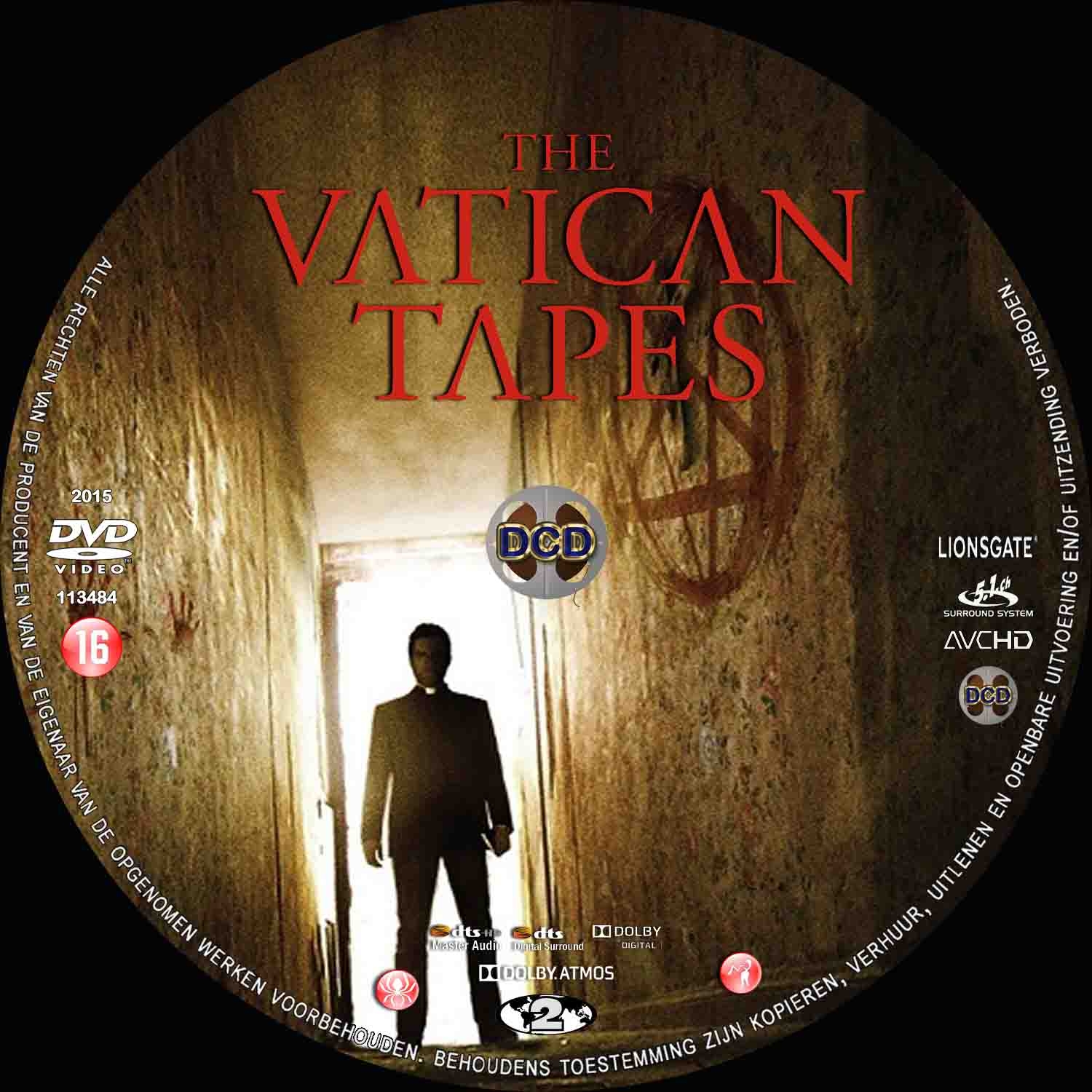 the vatican tapes (2014) DVD Cover CD