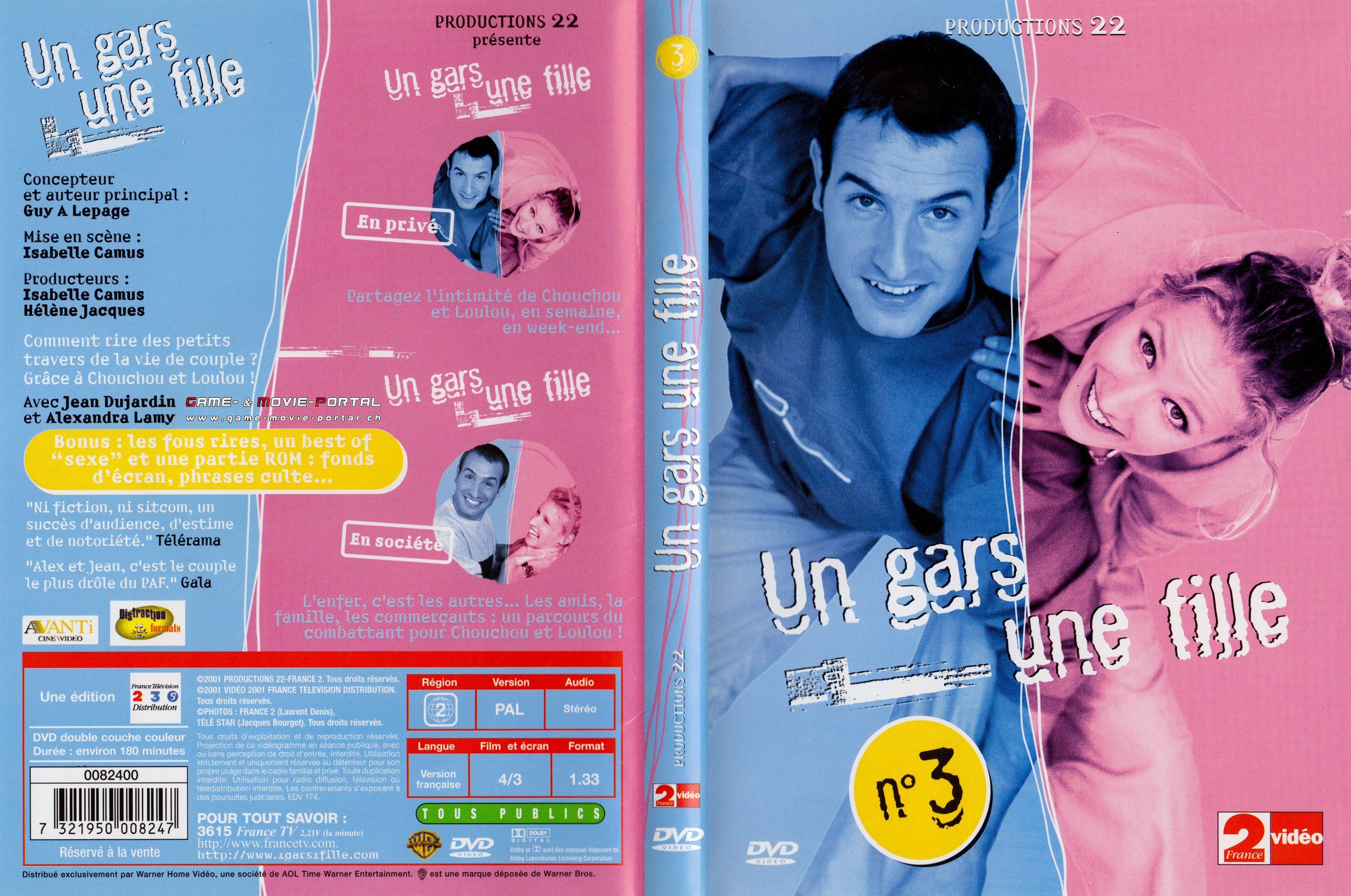 Un Gars Une Fille | DVD Covers | Cover Century | Over 1.000.000 Album ...