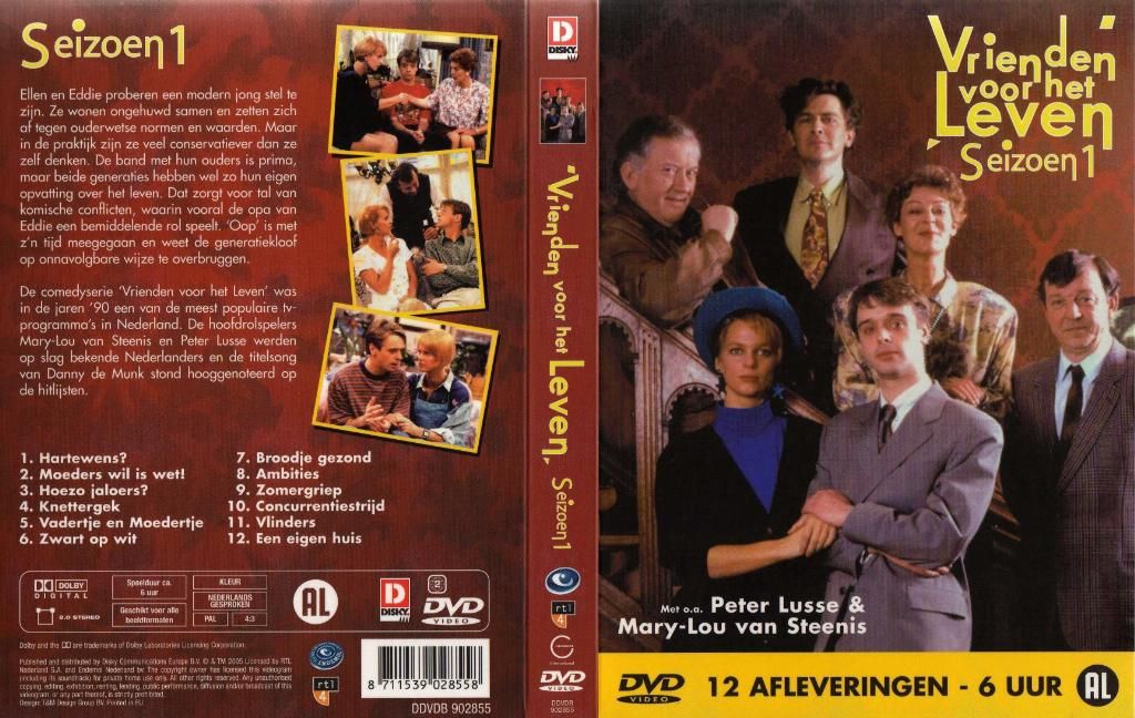 Voor Leven Season 01 DVD NL | DVD Covers | Century | Over 1.000.000 Album Art covers for free