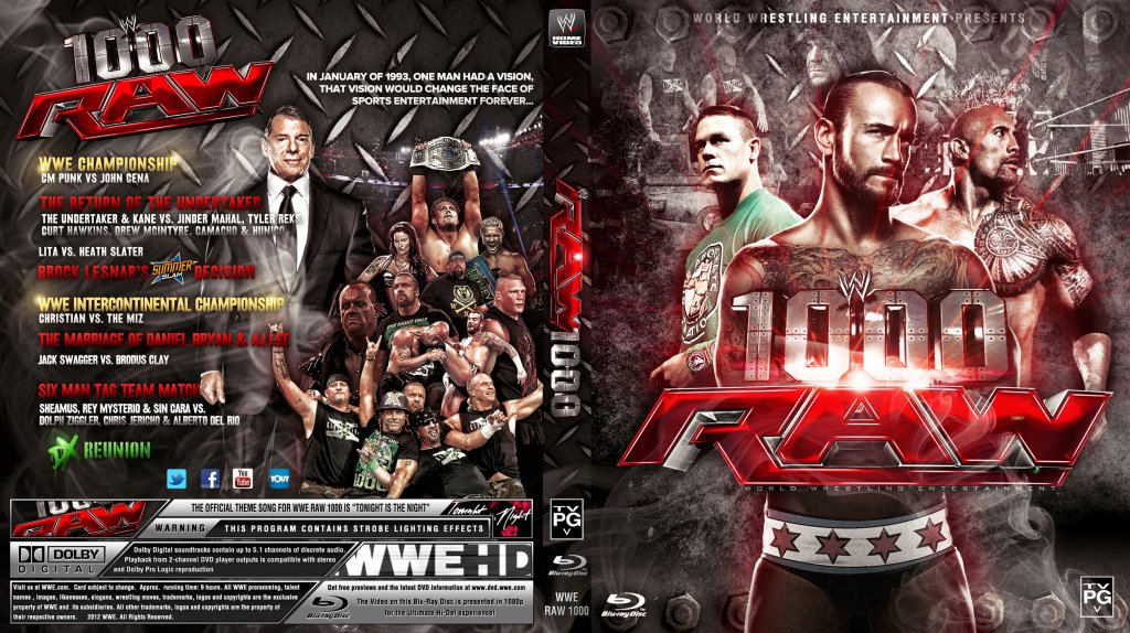 Wwe Raw 1000 Custom Bluray Dvd Covers Cover Century Over 500 000 Album Art Covers For Free Wwe Raw 1000 Custom Bluray Dvd Covers Cover Century Over 500 000 Album Art Covers For Free